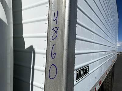 20'L 96"W 92"H Timpte Van Body, Aluminum Roof, Aluminum Siding, Plywood Lined