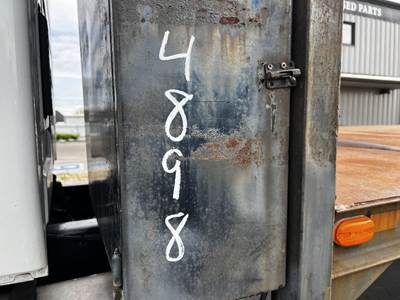 24'L 96"W Flatbed, Steel Deck, Strap Hold Downs, Forklift Mount Included.