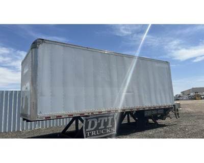 24' x 102" x 97" Van Body, Plywood Sides, Aluminum Roof, Waltco Underbody Liftgate