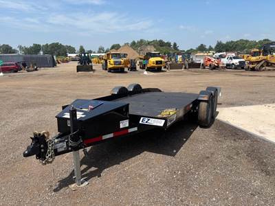Pratt EZ-1680E Enclosed Car Carrier Trailer