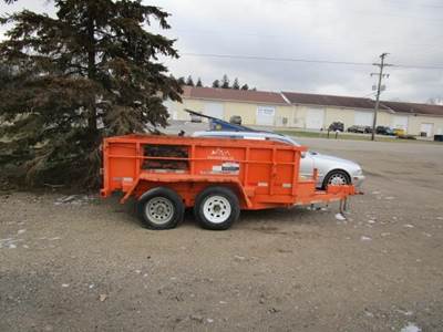 Snake River DMP610-7KHD Bumper-pull Dump Trailer