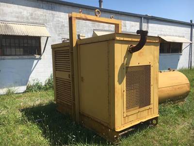 Caterpillar 60 KW Enclosed Diesel Generator