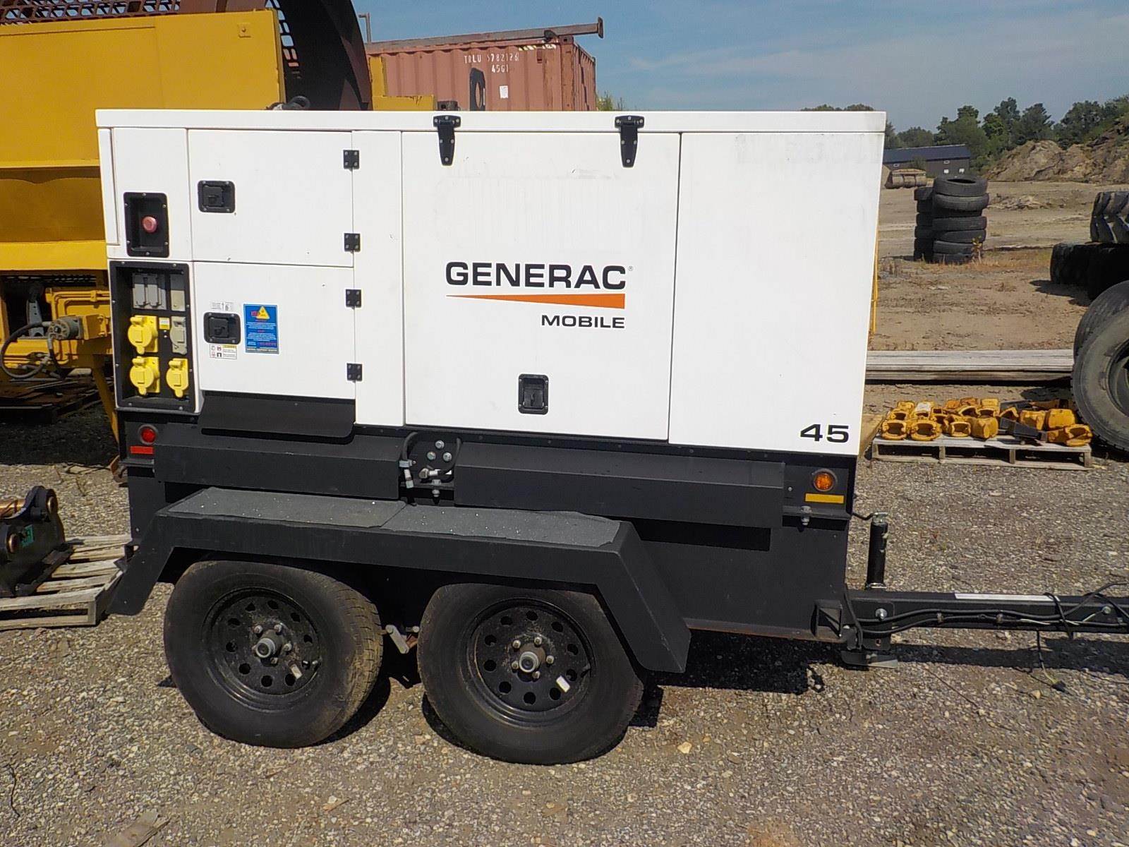2018 Generac MMG45IF4 Diesel Generator For Sale, 15,700 Hours Holland