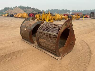 ACS 108" CASE 521/621 BUCKET Grapple Bucket