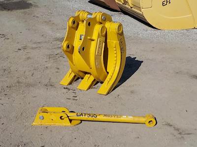 Teran 25" CAT 305 45MM PIN HOLES Grapple Bucket