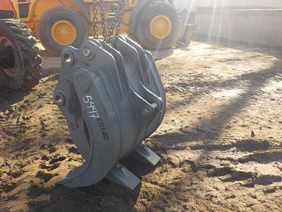 Teran 35" EC145 ECR145 Grapple Bucket