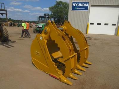 Teran 60" 336D DB LINKAGE MANTIS GRAPPLE Grapple Bucket