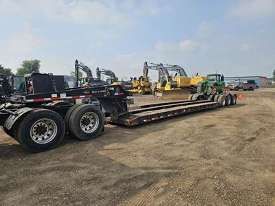 Etnyre 55 TON 9 WIDE Lowboy Trailer