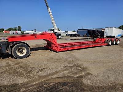Talbert 55 Ton Lowboy Trailer