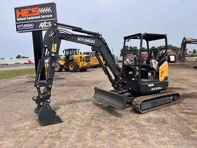 Hyundai HX35AZ Mini Excavator