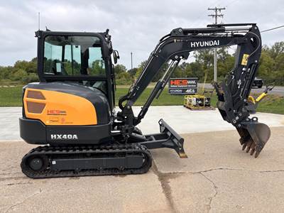 Hyundai HX40A Mini Excavator