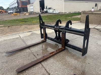 Caterpillar 98" WIDE X 72" LONG FUSION 924K 930K 930M 938K Rotating Pallet Forks