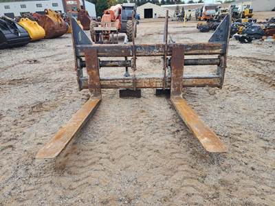 JRB 418 HOOKUP 102" X 70" LONG Rotating Pallet Forks