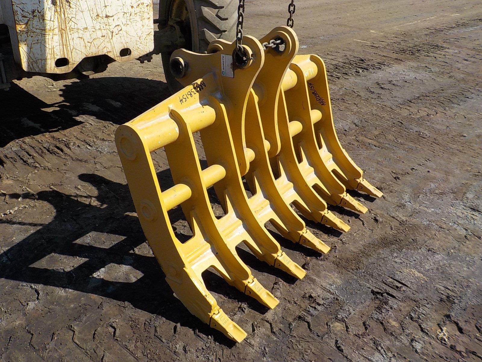 AGROTK 58" wide 312 315F 65mm pin hole ROOT RAKE Root Rake For Sale Holland, MI ARR23B154