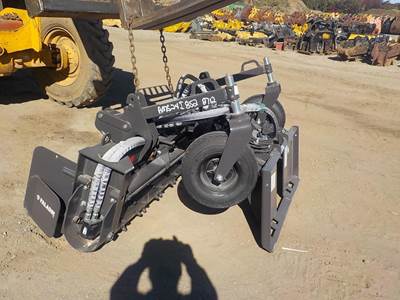 Paladin 72" POWER RAKE FOR SKID STEER Root Rake
