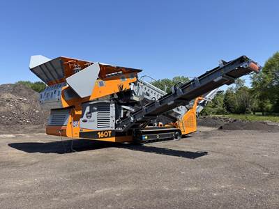 ECOSCREEN 160T Screening Plant