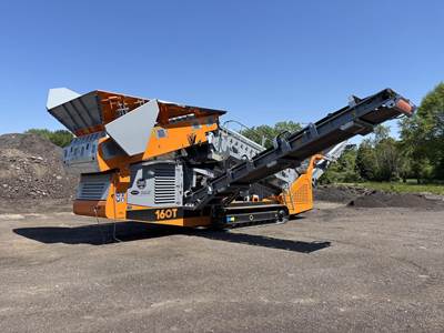 ECOSCREEN 160T Screening Plant