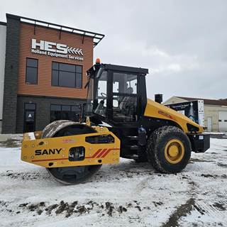Sany SSR120C-8 Smooth Drum Roller Compactor