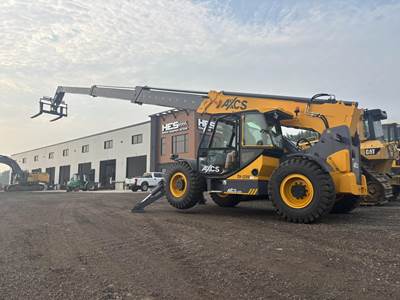 AXCS TH1256 Telehandler - 12000lb Capacity, 56ft Lift Height, 47ft Reach