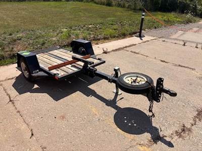 Barreto E4X6TBT Single Axle Tilt Trailer