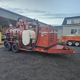 Ditch Witch FX60 Hydro-Excavator Vacuum Trailer