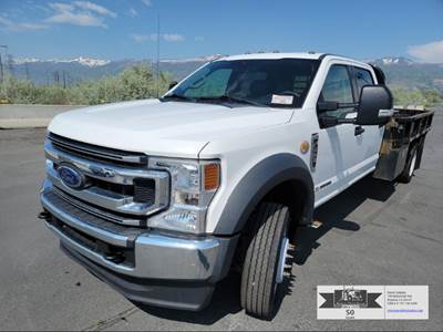 2021 Ford F-550 XLT XLT Crew Cab Flatbed Truck - Flatbed / Platform Body