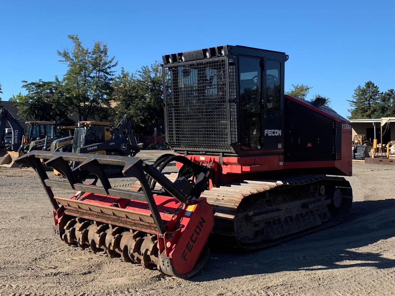 2021 Fecon FTX300 Forestry Track Machine with Mulching Head For Sale