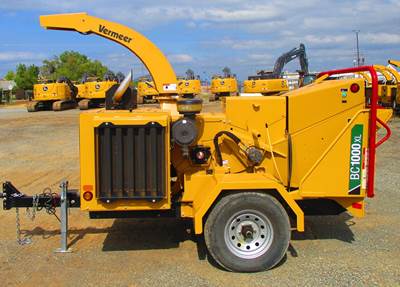 2021 Vermeer BC1000XL Towable Wood Chipper
