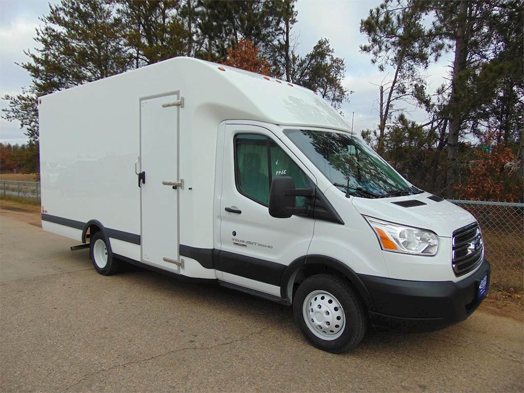 2019 Ford Transit Single Axle Box Truck, 3.2L, Automatic For Sale, 815