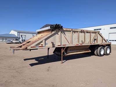 Ranco 36x96 Tandem Axle Steel Belly Dump Trailer - Spring