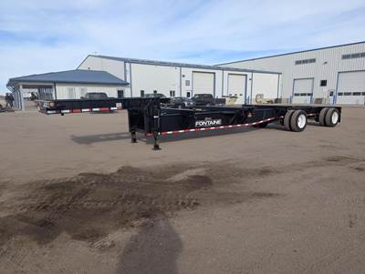 Fontaine 45x102 Tandem Axle Steel Container Chassis - Air Ride, Fixed Spread Axle
