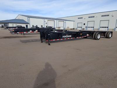 Fontaine 45x102 Tandem Axle Steel Container Chassis - Air Ride, Fixed Spread Axle