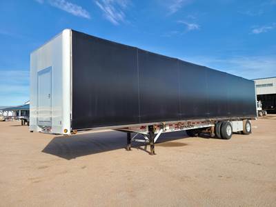 Benson 48x102 Tandem Axle Aluminum Curtain Side Trailer - Air Ride, Fixed Spread Axle