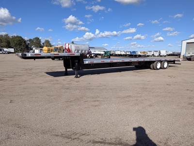 Brazos 53x102 Combination Drop Deck Trailer - Air Ride, Sliding Axle