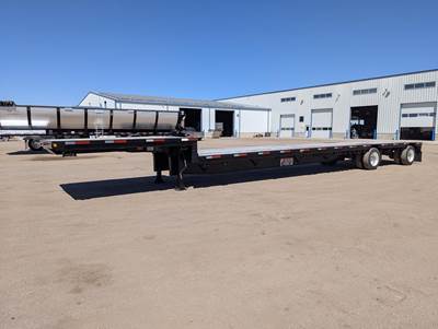 Doonan 53x102 Steel Drop Deck Trailer - Air Ride, Fixed Spread Axle