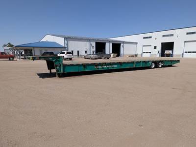 Trail King 53x102 Steel Drop Deck Trailer - Air Ride, Fixed Axle