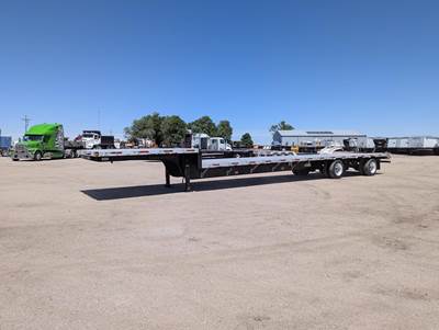UTILITY 53x102 Combination Drop Deck Trailer - Air Ride, Sliding Spread Axle