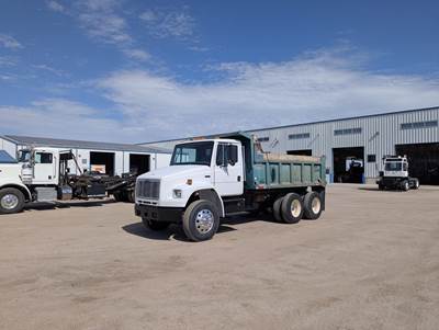 Freightliner FL80 Dump Truck - Caterpillar 275HP, 5 Speed Automatic, 14' Dump