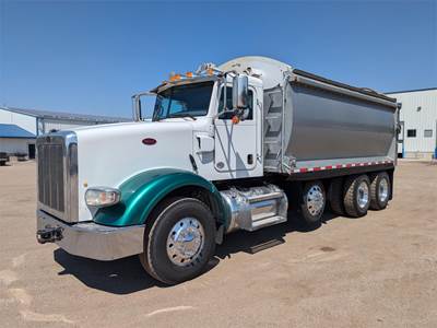 Peterbilt 367 Tri Axle Dump Truck - Paccar 510HP, 13 Speed Ultrashift Plus Amt, 18' Dump
