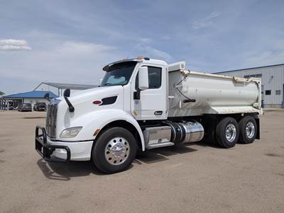 Peterbilt 579 Dump Truck - Paccar 450HP, 13 Speed Manual