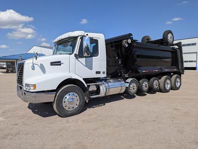 Volvo VHD104B200 Seven Axle Dump Truck - D13 450HP, 12 Speed I Shift Amt, 17' Dump
