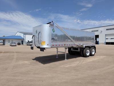Armor Lite 45 ft End Dump Trailer - Tandem Axle, Aluminum, Air Ride