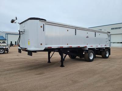 Benson 30 ft End Dump Trailer - Tandem Axle, Aluminum, Air Ride