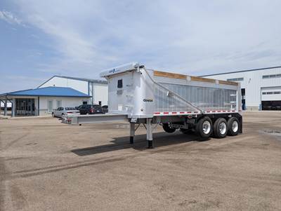 East 31 ft End Dump Trailer - Tri Axle, Aluminum, Air Ride