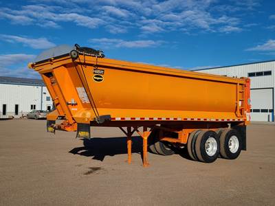 Hilbilt 24 ft End Dump Trailer - Tandem Axle, Steel, Air Ride
