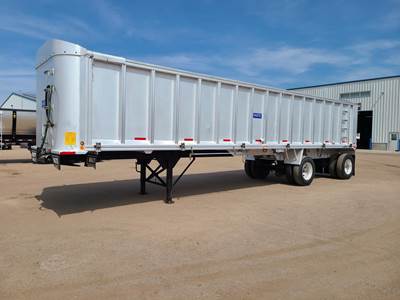 MATE 40 ft End Dump Trailer - Tandem Axle, Aluminum, Air Ride