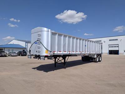 MATE 40.5 ft End Dump Trailer - Tandem Axle, Combination, Air Ride