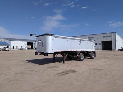 Transcraft 30.5 ft End Dump Trailer - Tandem Axle, Aluminum, Air Ride