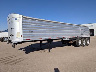 Travis 36 ft End Dump Trailer - Tri Axle, Aluminum, Air Ride