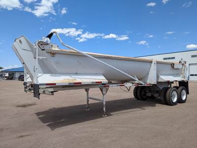 Western HALF ROUND End Dump Trailer